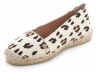 Giambattista Valli Leopard Espadrille Flats