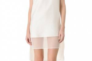 Giambattista Valli Sleeveless Double Layer Dress