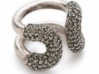 Giles &amp; Brother Encrusted Cortina Ring