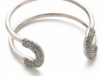 Giles &amp; Brother Encrusted Skinny Cortina Cuff