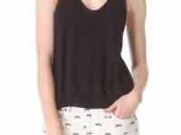 Girl. by Band of Outsiders Malibu Pointelle Tank