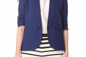Girl. by Band of Outsiders Stitch Lapel Blazer