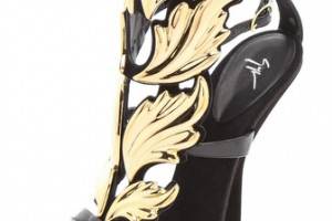 Giuseppe Zanotti Baroque Leaf Sandals