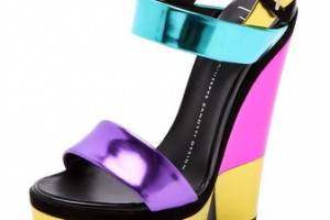 Giuseppe Zanotti Colorblock Sandals