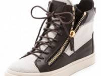 Giuseppe Zanotti Double Zipper Sneakers