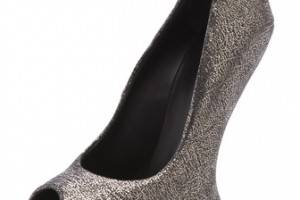 Giuseppe Zanotti Sculptural Peep Toe Pumps