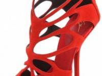 Giuseppe Zanotti Suede Cutout Heels