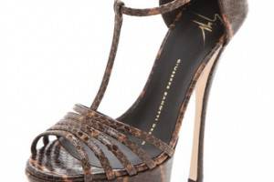 Giuseppe Zanotti T-Strap Platform Sandals