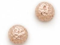 Gorjana Carmel Tiny Hammered Stud Earrings