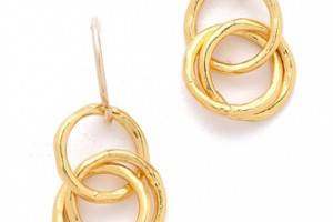 Gorjana Infinity II Drop Earrings