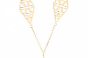 Gorjana Kaia Long Drop Necklace