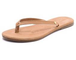 Gorjana Laguna Leather Flip Flops