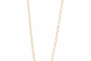 Gorjana Wishbone Charm Necklace