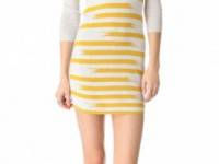 Gryphon Broken Stripe Dress