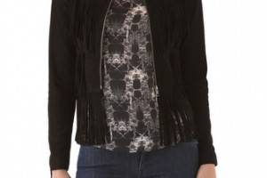 Gryphon Fringe Suede Jacket