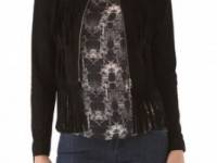 Gryphon Fringe Suede Jacket