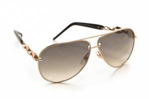 Gucci Metal Aviator Sunglasses