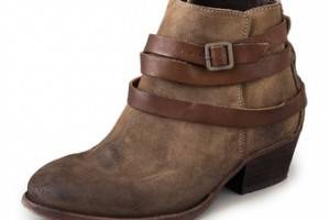 H by Hudson Horrigan Suede Wrap Strap Booties