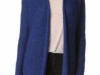 Halston Heritage Baby Alpaca Open Cardigan