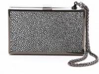 Halston Heritage Stingray Box Minaudiere