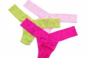 Hanky Panky I Love You Box of 3 Low Rise Thongs