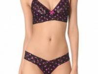 Hanky Panky Metallic Dot Bralette