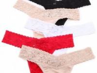 Hanky Panky Mid Rise Thong 5 Pack