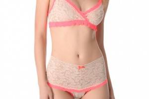 Hanky Panky Retro Lace Crossover Bralette