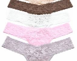 Hanky Panky Signature Lace Low Rise Thong 5 Pack