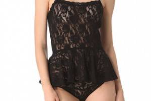 Hanky Panky Signature Lace Peplum Camisole