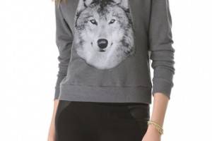 Haute Hippie Hungry Like a Wolf Sweatshirt