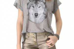 Haute Hippie Hungry Like A Wolf Tee