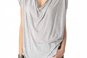 Haute Hippie Jersey Dolman Sleeve Blouse