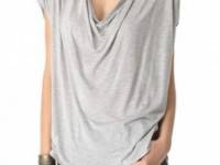 Haute Hippie Jersey Dolman Sleeve Blouse