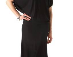 Heather Blouson Maxi Dress