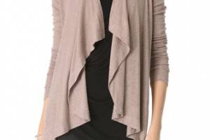 Heather Flounce Cardigan