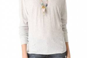 Heather Long Sleeve Cuff Tee