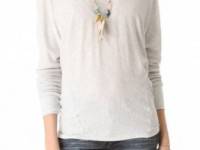 Heather Long Sleeve Cuff Tee