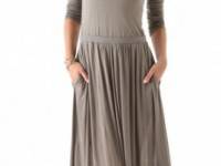 Heather Long Sleeve Maxi Tee Dress