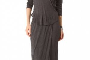 Heather Split Maxi Dress