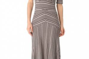 Heather V Neck Maxi Dress