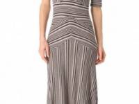 Heather V Neck Maxi Dress