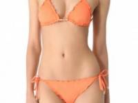 Heidi Klein Brights Reversible Triangle Bikini Top