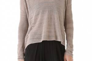 HELMUT Helmut Lang Burnout Boucle Pullover