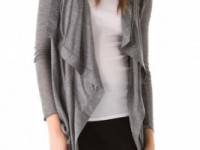 HELMUT Helmut Lang Voltage Draped Rib Cardigan