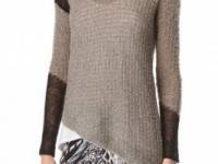 Helmut Lang Flecked Boucle Sweater
