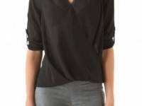 Helmut Lang Lyra Twist Front Top