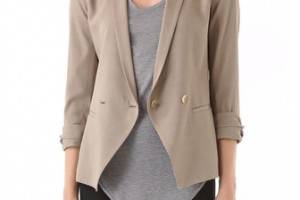 Helmut Lang Rolled Sleeve Blazer