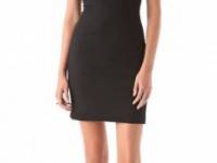 Helmut Lang Seamed Zip Back Dress