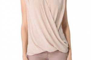 Helmut Lang Soft Shroud Twist Top